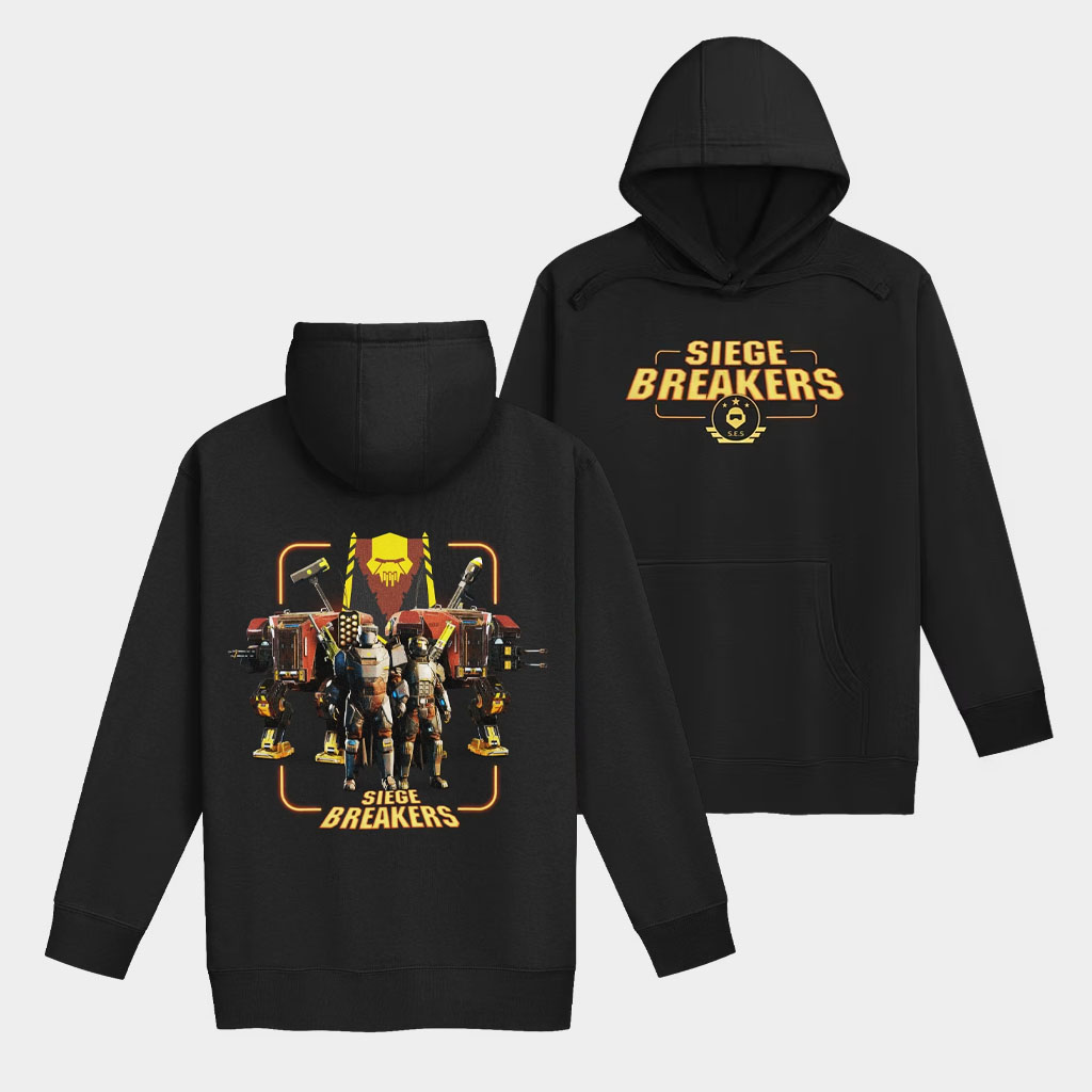 Super Earth Salute Merch SES Siege Breakers Hoodie Best Gifts For Him