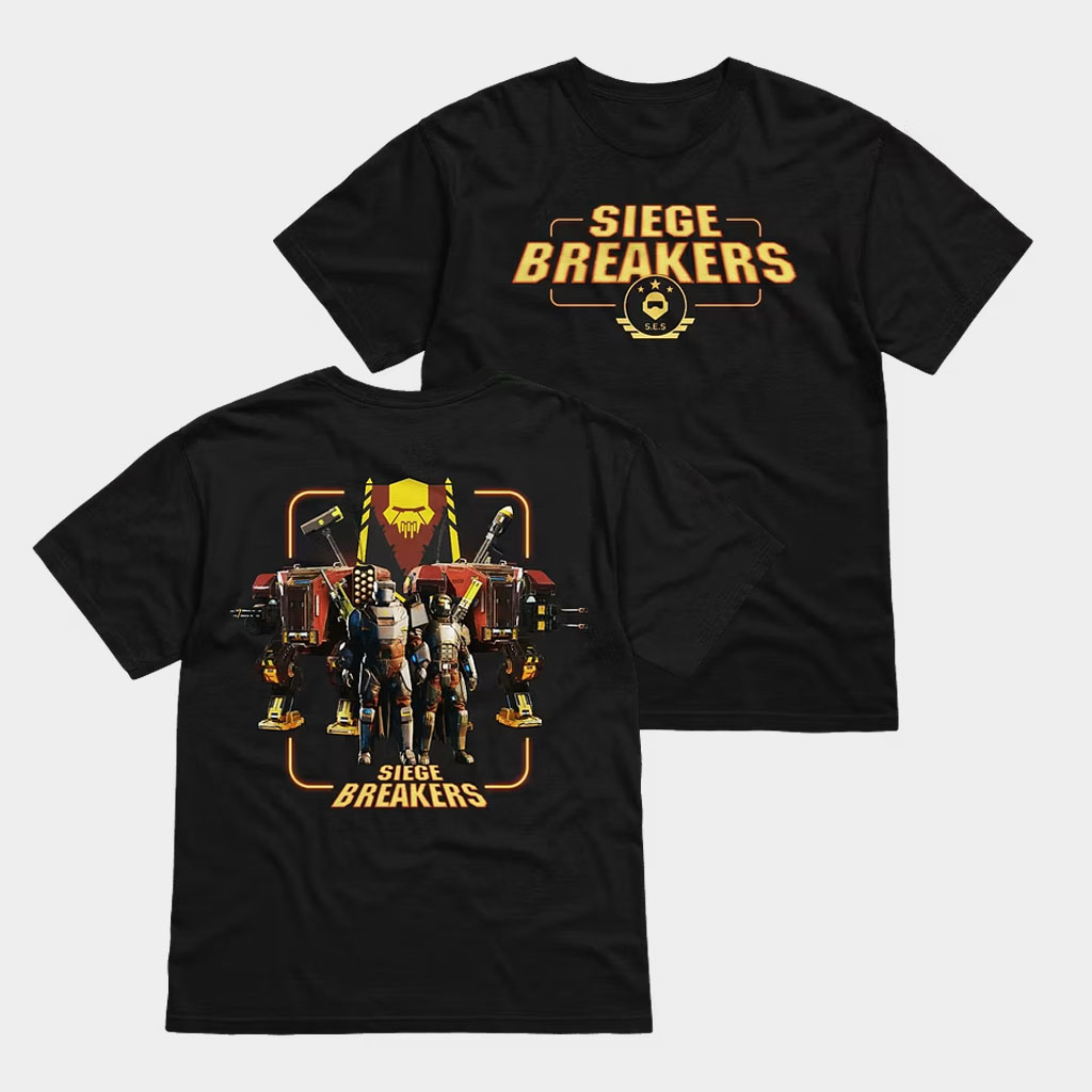 Super Earth Salute Merch SIX Siege Breakers Shirt Best Gifts For Son