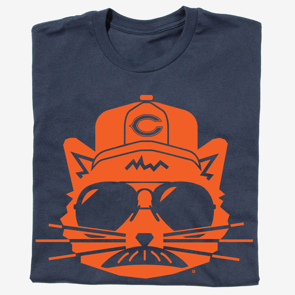 Super Fan Gary Chicago Bears T-Shirt Football Clothes Cat Gifts For Bears Nation