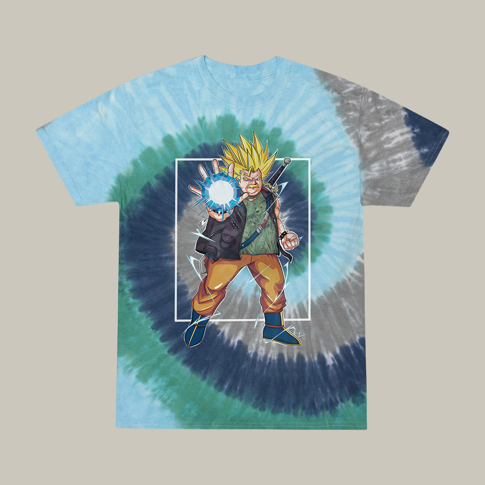 Super Saiyan Jacob Tie Dye T-Shirt Dragon Ball Clothes Cool Gift For Friends