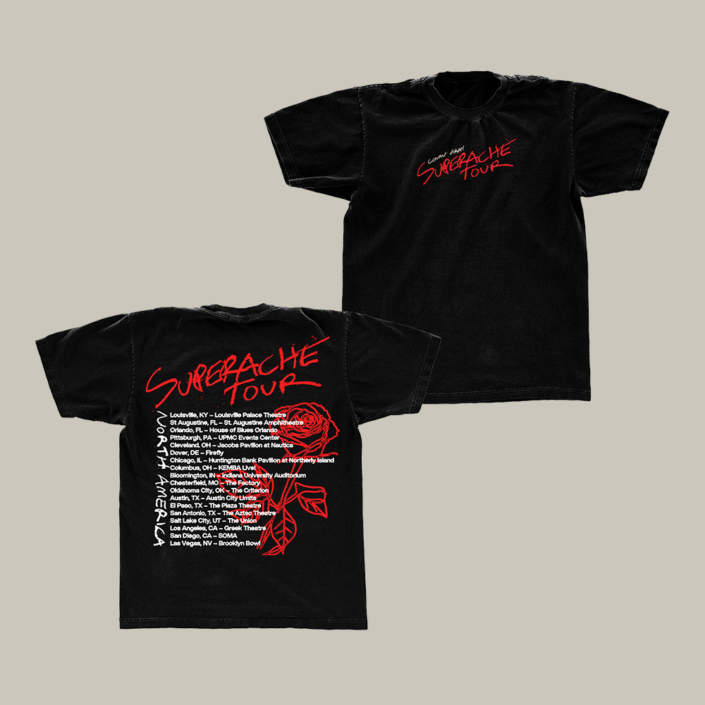 Superache Tour Conan Gray T-Shirt Music Fan Shirt Conan Gray Lover Gift For Friends