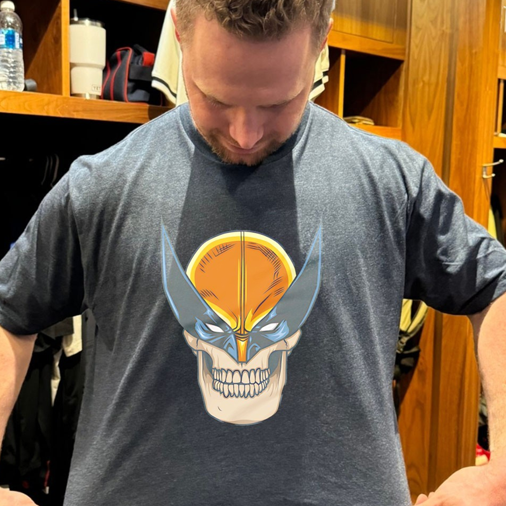 Superhero Wolverine Skull Parody Shirt Unique Birthday Gift For Husband
