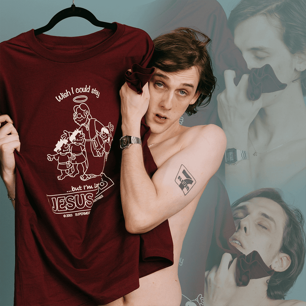 SuperMega Merch Jesus Club T-Shirt Christian Father's Day Gifts SuperMega Merch Jesus Club T-Shirt Christian Father's Day Gifts