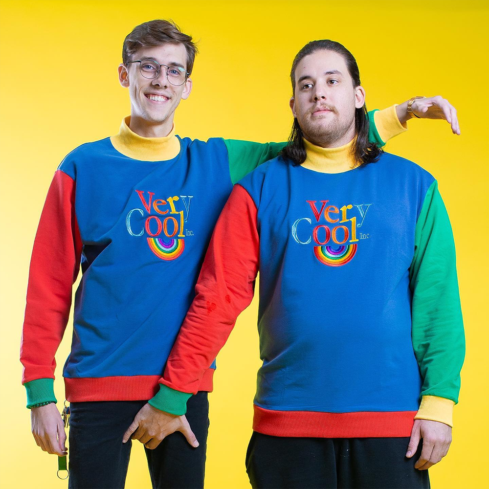 SuperMega Merch Rainbow Very Cool Sweatshirt Great Father's Day Gifts SuperMega Merch Rainbow Very Cool Sweatshirt Great Father's Day Gifts