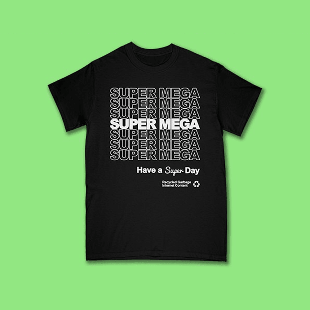 SuperMega Merch SuperMega Have A Super Day T-Shirt Father's Day Gifts For Husband SuperMega Merch SuperMega Have A Super Day T-Shirt Father's Day Gifts For Husband