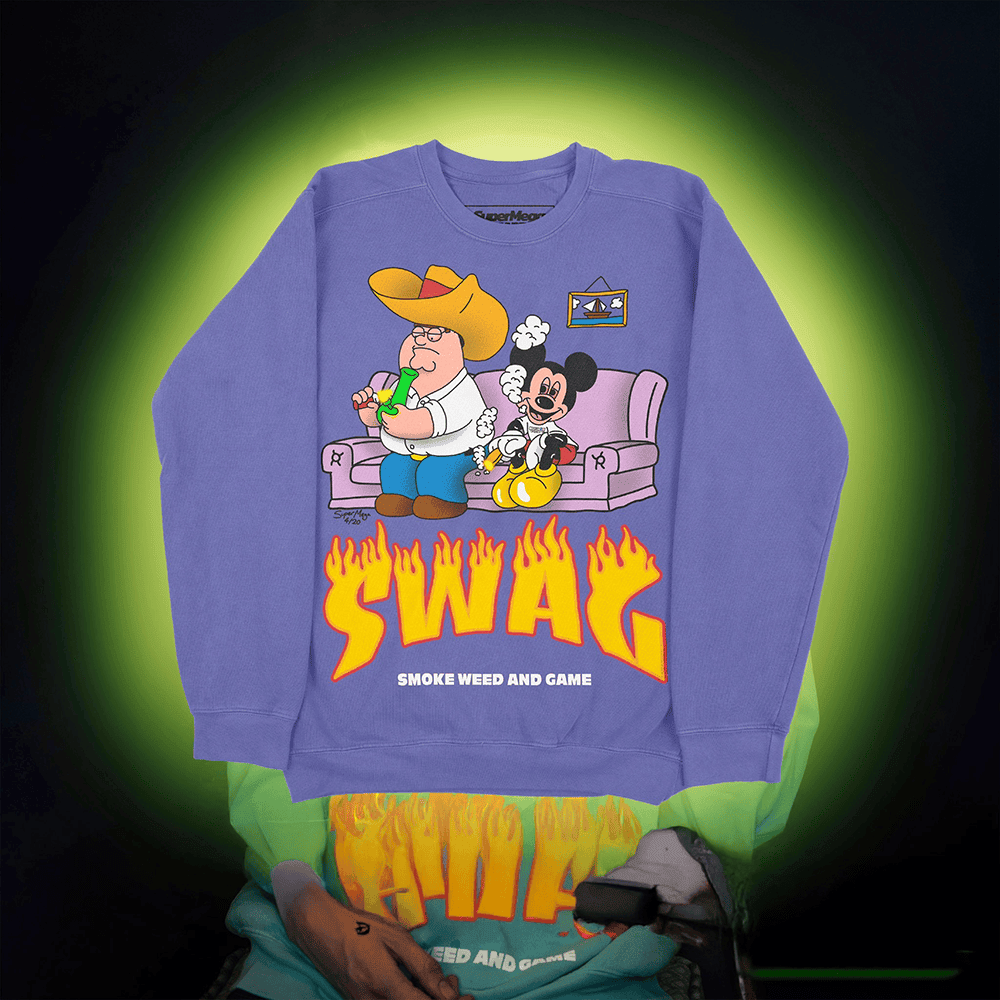 SuperMega Merch Swag Smoke Weed And Game Supermega 420 Sweatshirt Cute Mothers Day Gifts SuperMega Merch Swag Smoke Weed And Game Supermega 420 Sweatshirt Cute Mothers Day Gifts