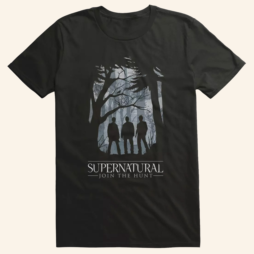 Supernatural Merch Forest Join The Hunt T-Shirt Birthday Gift Ideas For Him Supernatural Merch Forest Join The Hunt T-Shirt Birthday Gift Ideas For Him