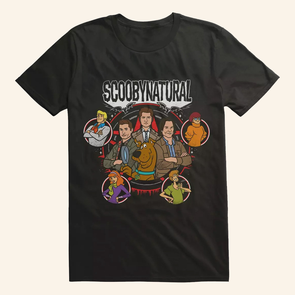 Supernatural Merch Scoobynatural Gang T-Shirt Best Birthday Gift For Friends Supernatural Merch Scoobynatural Gang T-Shirt Best Birthday Gift For Friends