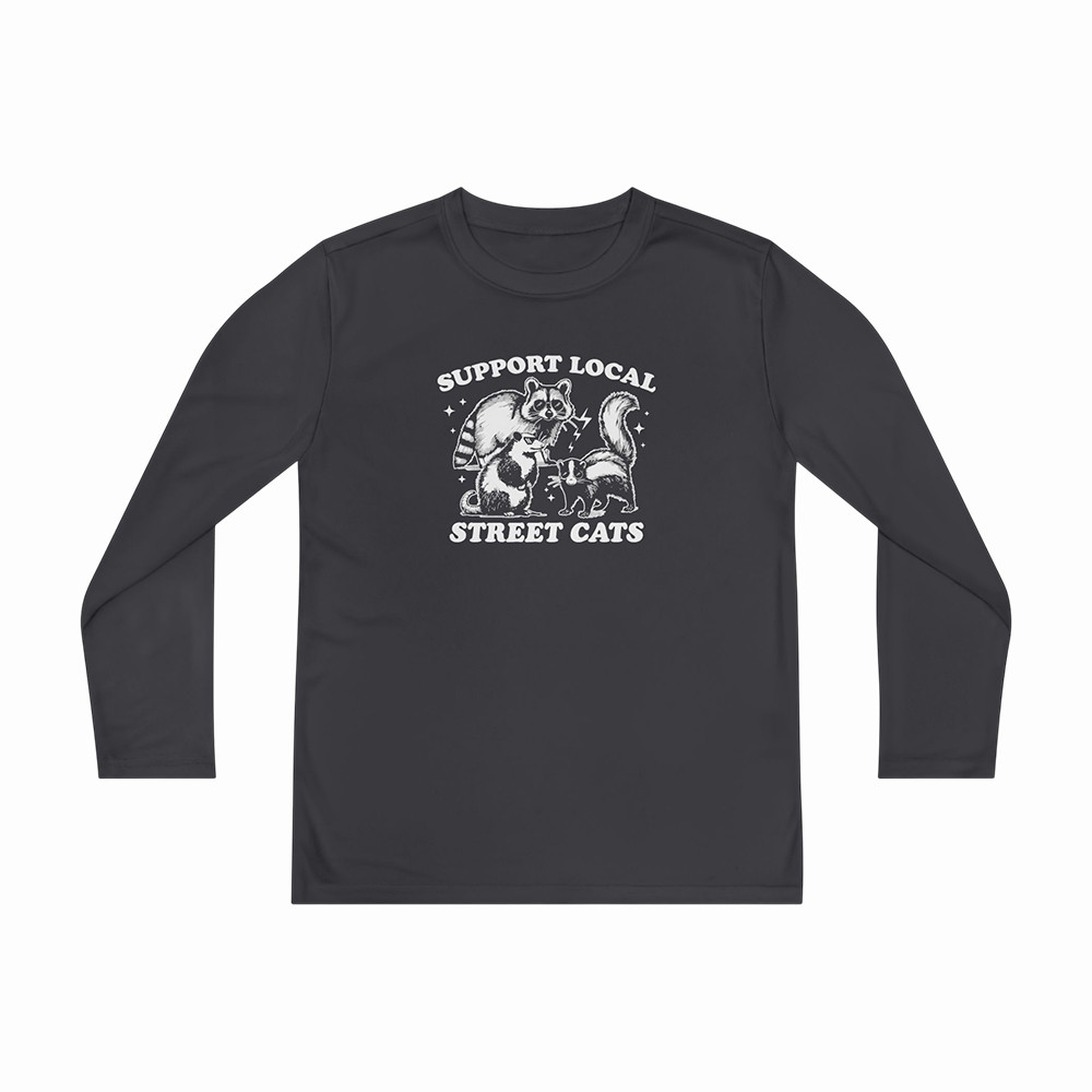 Support Local Street Cats Zingara Long Sleeve Shirt Zingara Apparel Music Lover Gift Idea