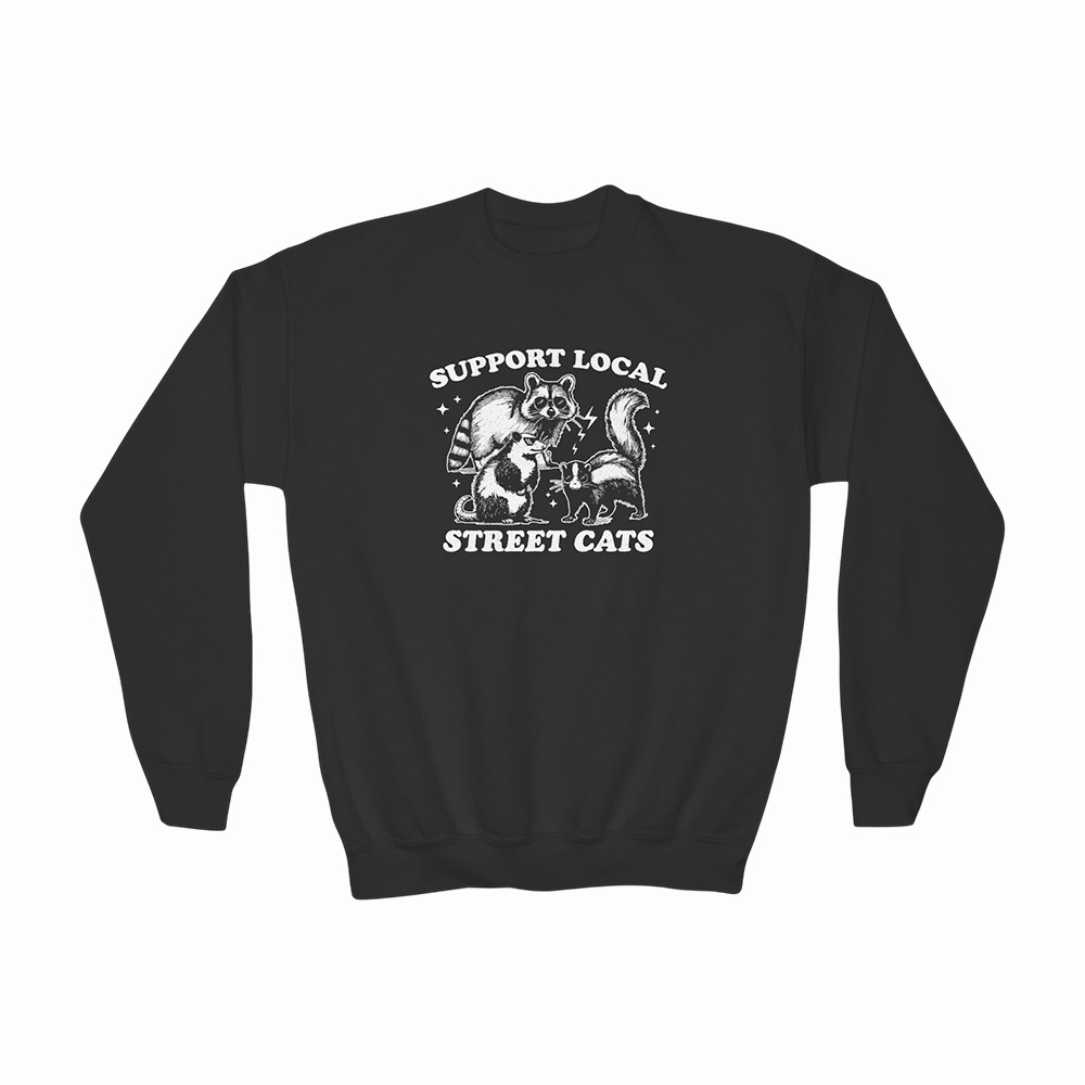 Support Local Street Cats Zingara Sweatshirt Music Apparel Best Present For Zingara Lovers