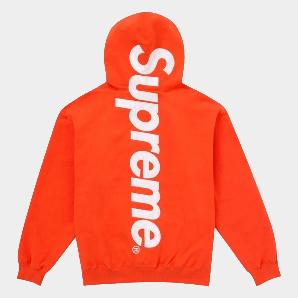 Supreme Applique Hoodie Orange Birthday Presents For Boyfriend
