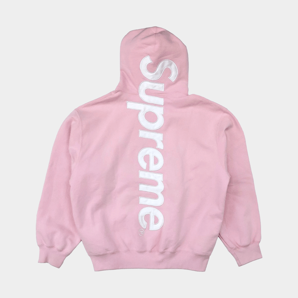 Supreme Applique Hoodie Pink Birthday Gift Ideas For Sister