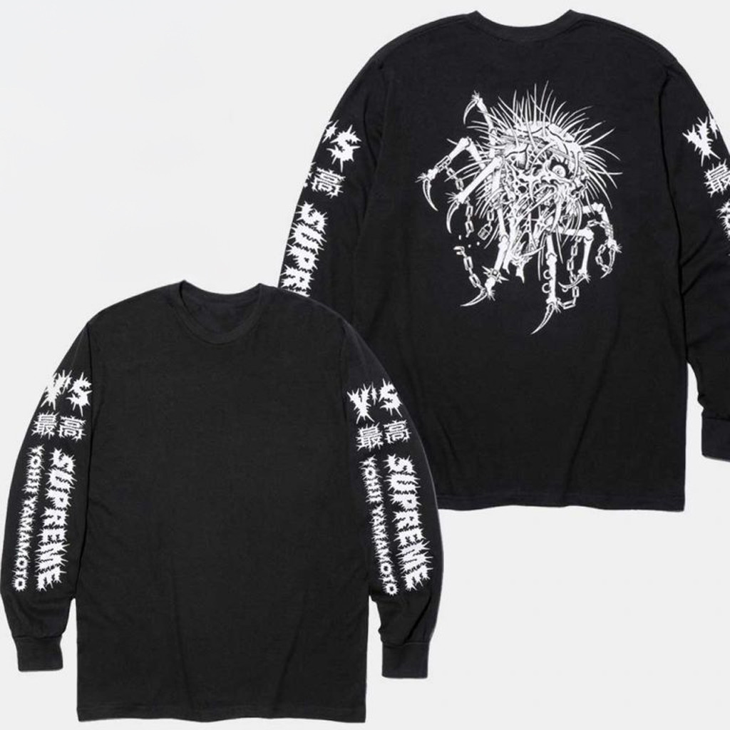 Supreme Merch Supreme X Yohji Yamamoto Spider 2025 Long Sleeve Shirt Gifts For Brothers Supreme Merch Supreme X Yohji Yamamoto Spider 2025 Long Sleeve Shirt Gifts For Brothers