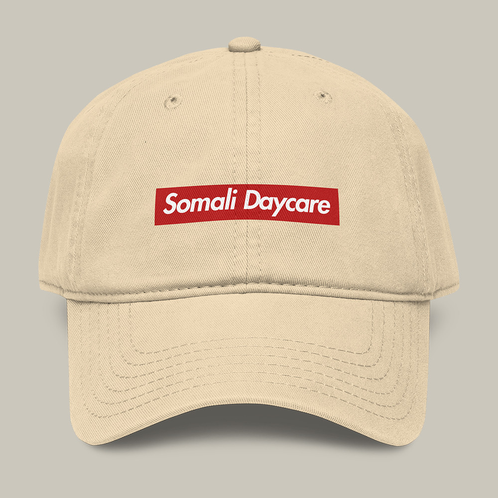 Supreme Somali Daycare Baseball Hat Tucker Carlson Baseball Cap Political Fan Gift