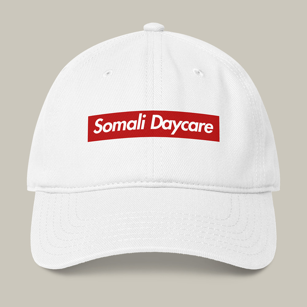 Supreme Somali Daycare Baseball Hat Tucker Carlson Baseball Cap Present Idea For Him