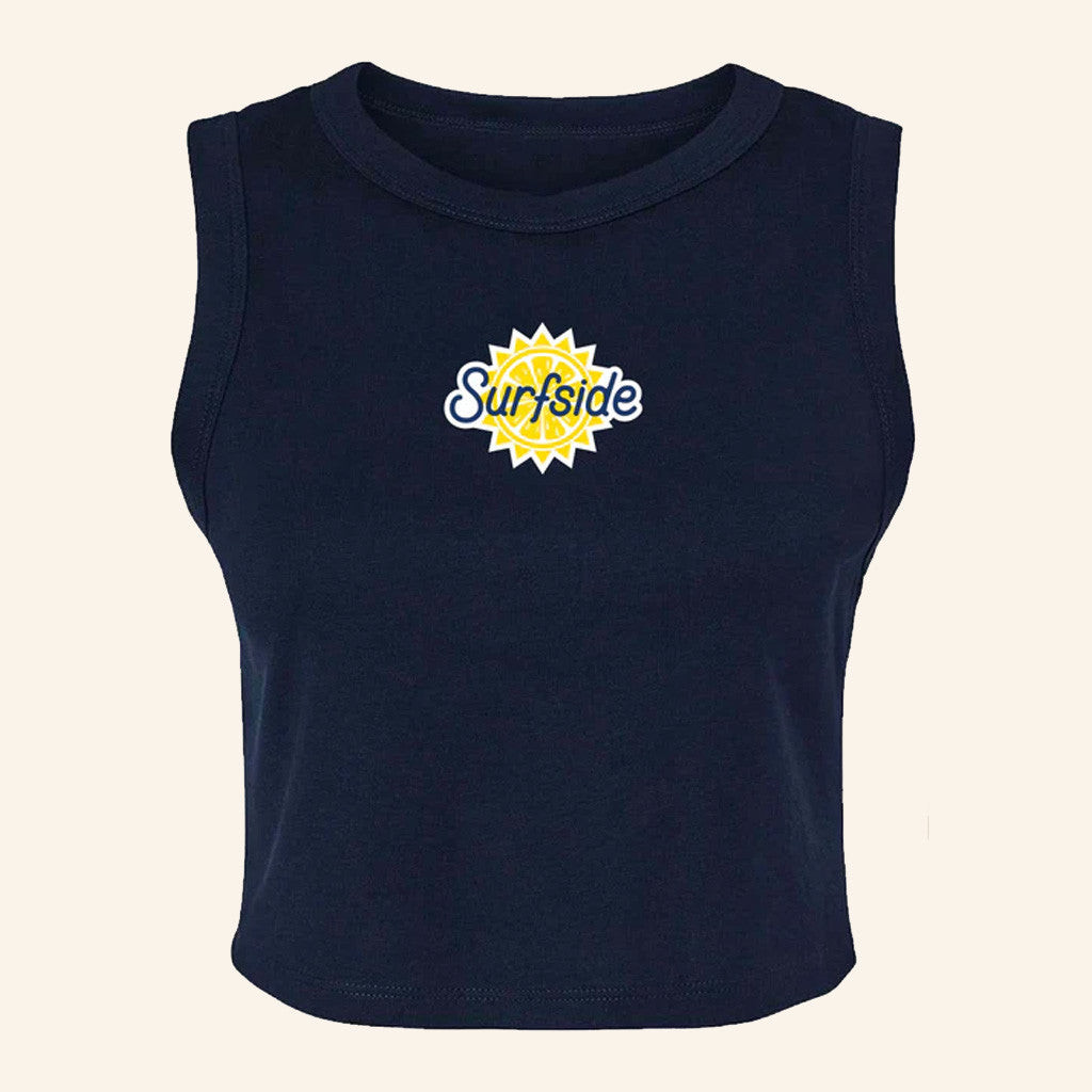 Surfside Merch Surfside Cropped Tank Top Navy Gifts For Girlfriend Surfside Merch Surfside Cropped Tank Top Navy Gifts For Girlfriend