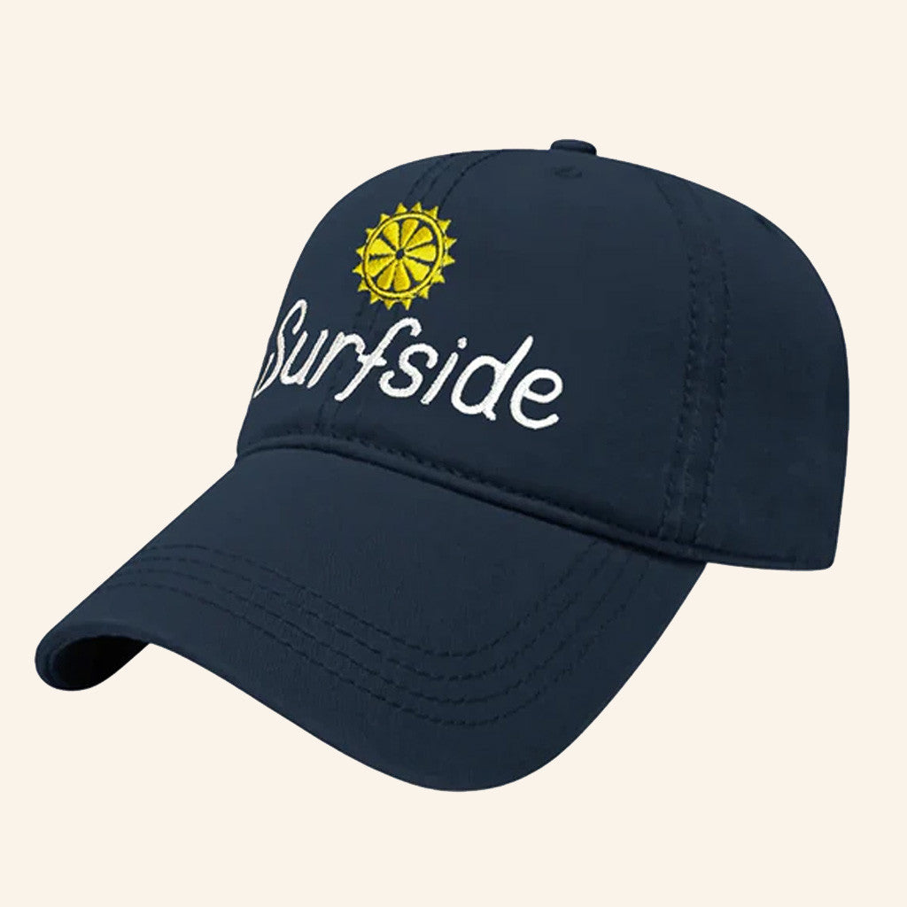 Surfside Merch Surfside Embroidered Hat Navy Gifts For Friend Surfside Merch Surfside Embroidered Hat Navy Gifts For Friend