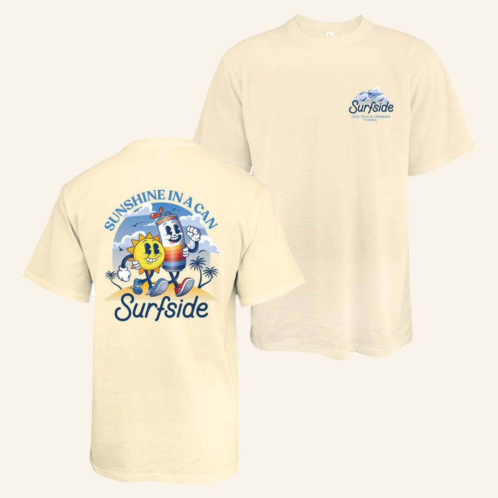 Surfside Merch Surfside Sunshine In A Can Graphic T-Shirt Present For Husband Surfside Merch Surfside Sunshine In A Can Graphic T-Shirt Present For Husband