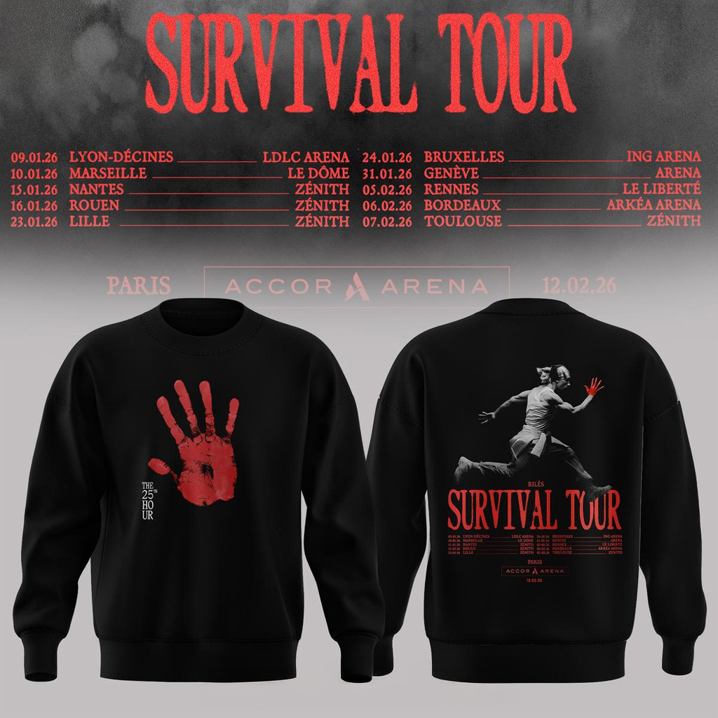 Survival Tour Europe 2026 Sweatshirt Fan Merch Birthday Gifts For Boyfriend Survival Tour Europe 2026 Sweatshirt Fan Merch Birthday Gifts For Boyfriend