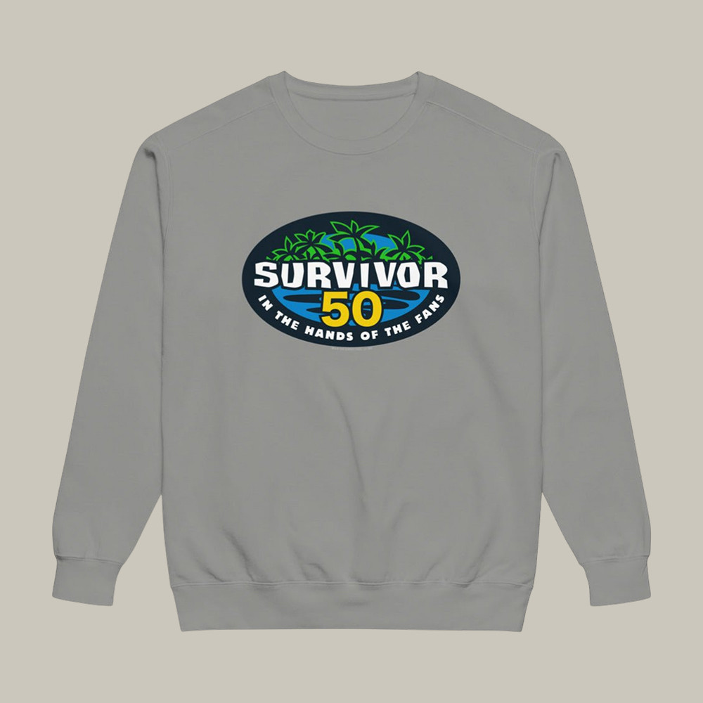 Survivor 50 In The Hands Of The Fans Sweatshirt Paramount Apparel Present Idea For Fans