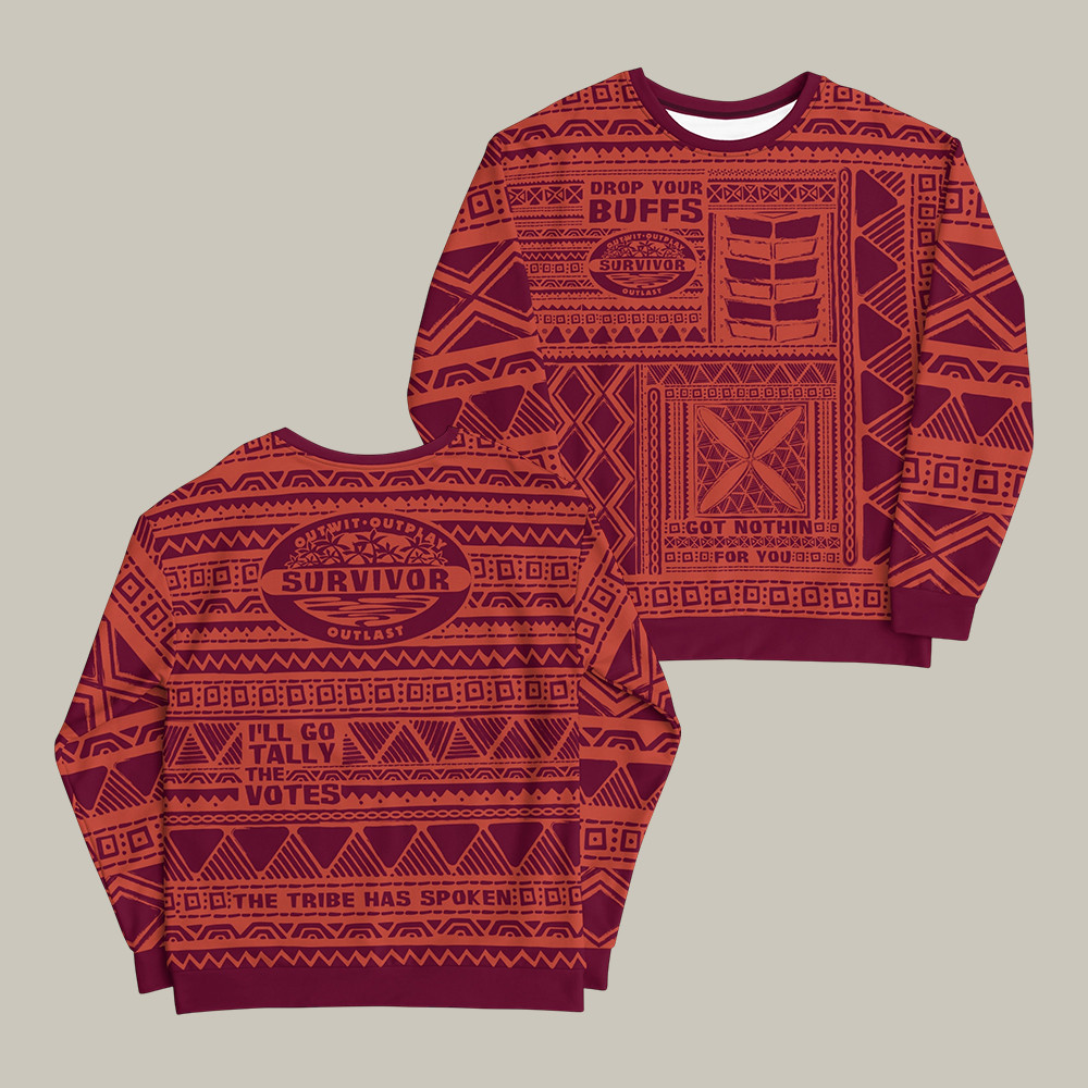 Survivor Holiday Christmas Paramount Sweatshirt Streetwear Apparel Gift For Her