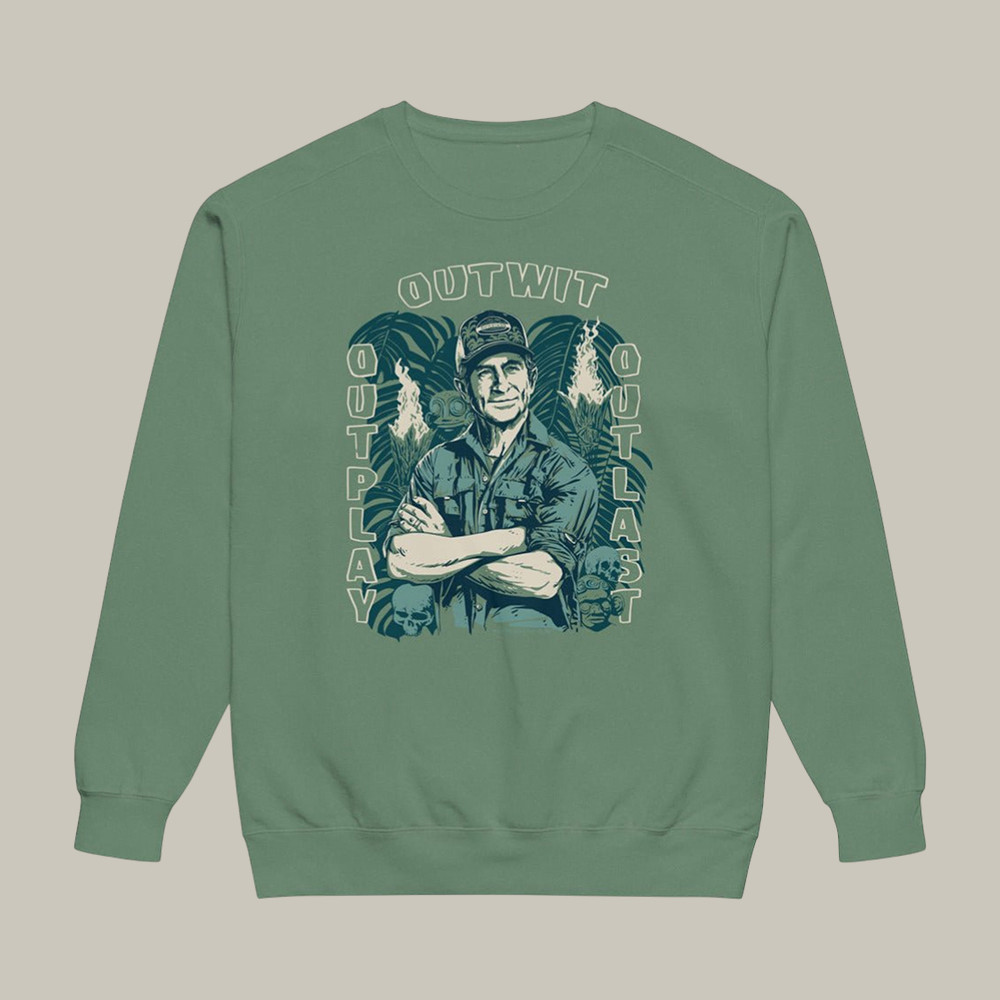 Survivor Jeff Tribal Outwit Outplay Outlast5 Sweatshirt Paramount Apparel Present For Him