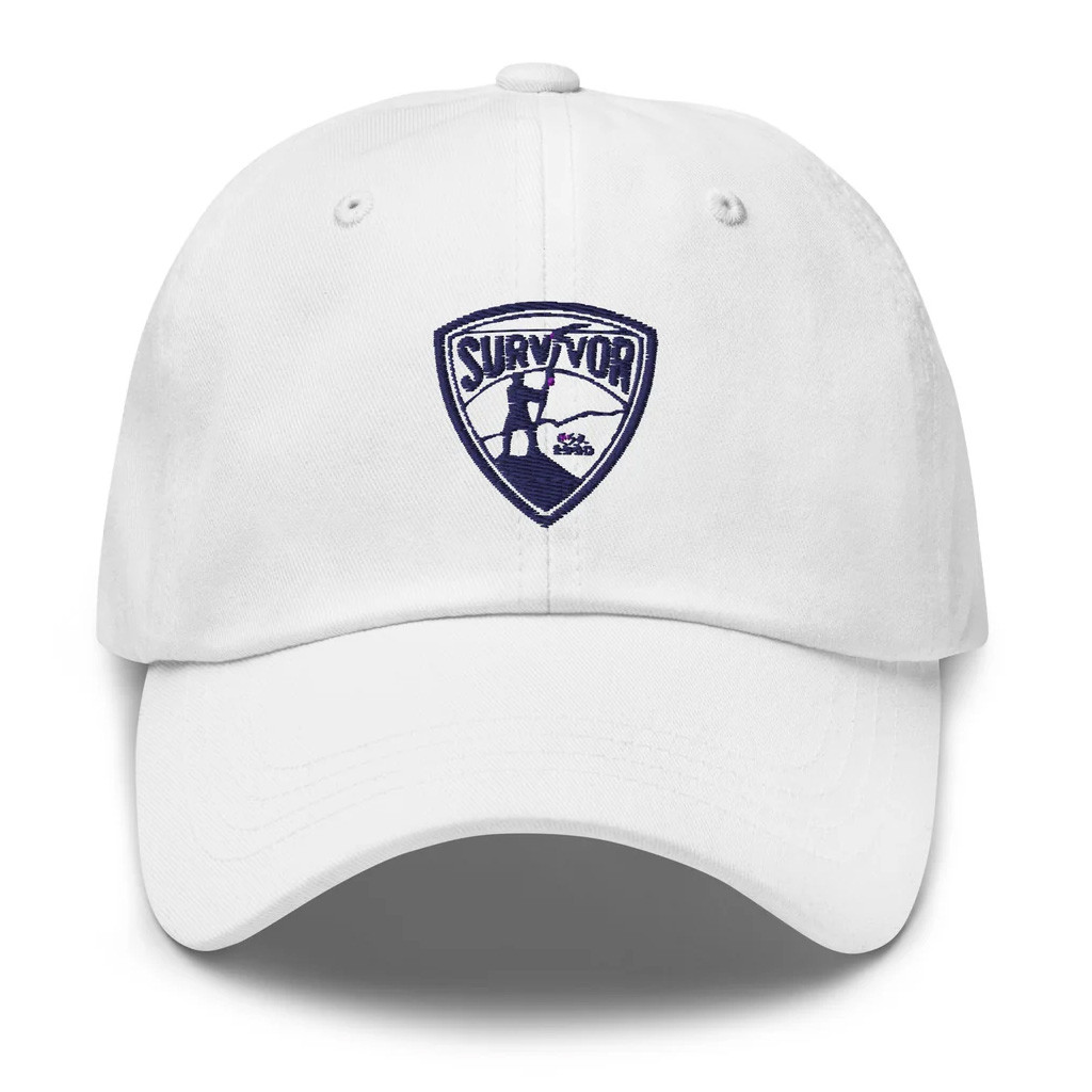 Survivor Merch Survivor Badge Embroidered Hat Dad Christmas Gifts