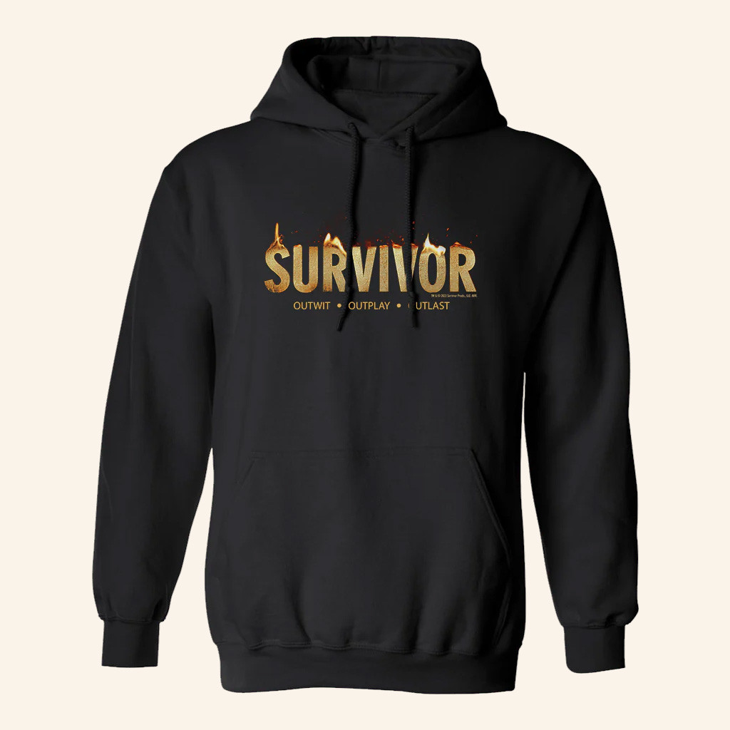 Survivor Merch Survivor Flame Logo Hoodie Christmas Gift Ideas For Dad Survivor Merch Survivor Flame Logo Hoodie Christmas Gift Ideas For Dad