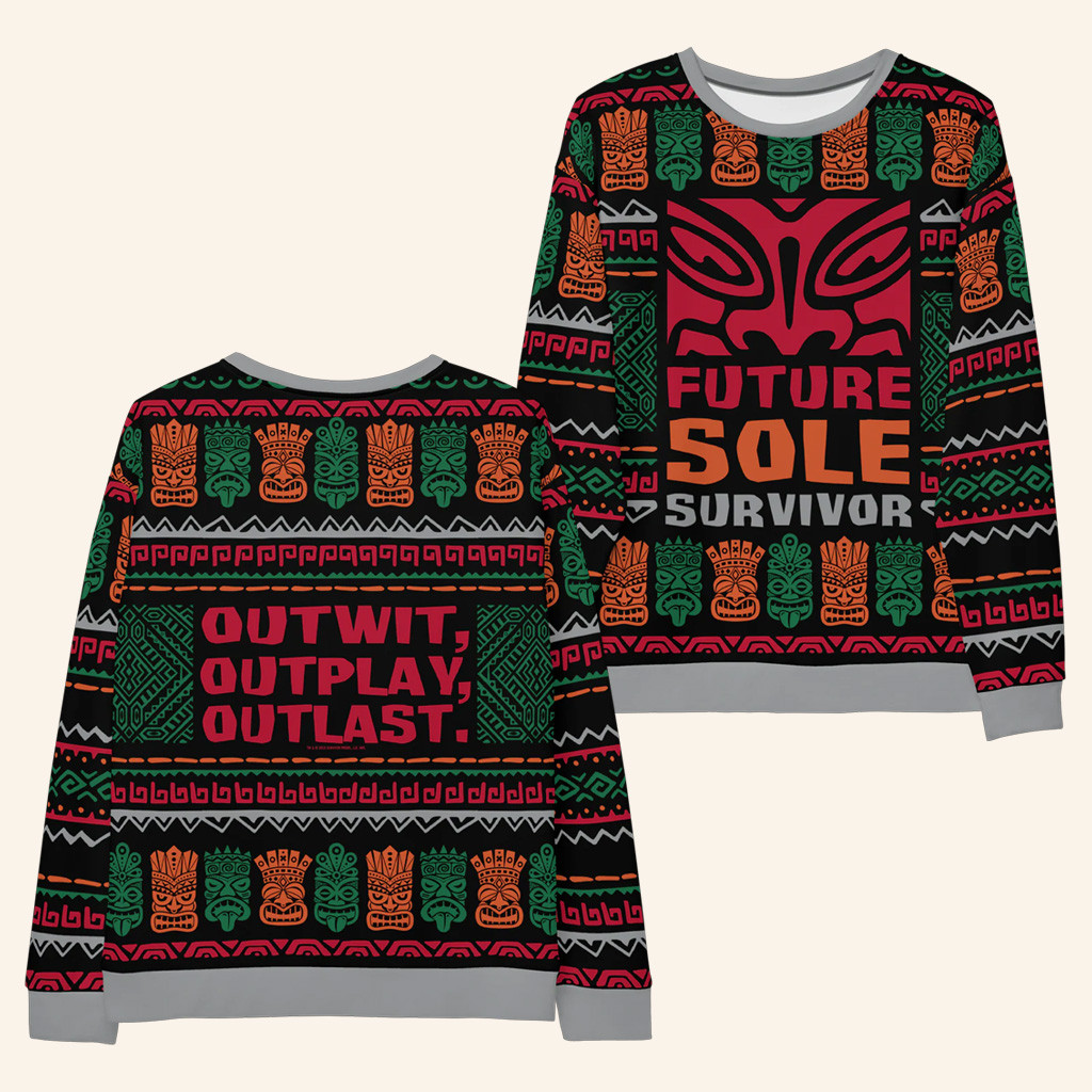 Survivor Merch Survivor Future Sole Survivor Sweatshirt Christmas Presents For Him