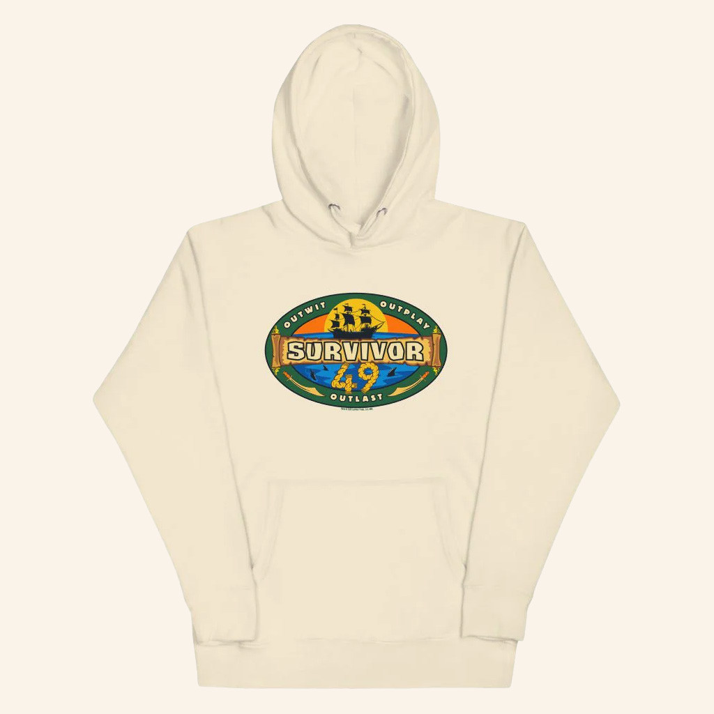 Survivor Merch Survivor Season 49 Logo Hoodie Christmas Present Ideas For Dad Survivor Merch Survivor Season 49 Logo Hoodie Christmas Present Ideas For Dad