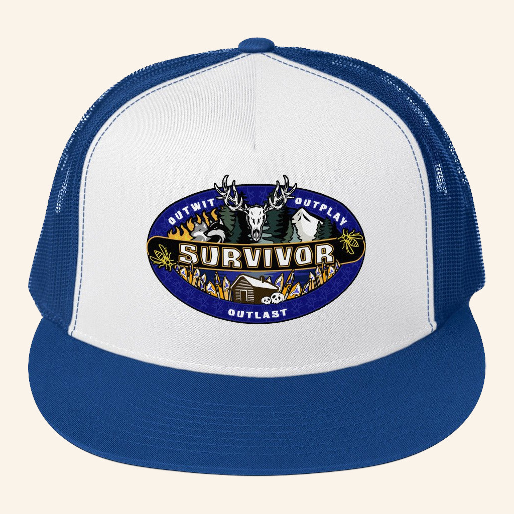 Survivor Merch Survivor x Yellowjackets Logo Trucker Hat Snapback Xmas Gifts For Him