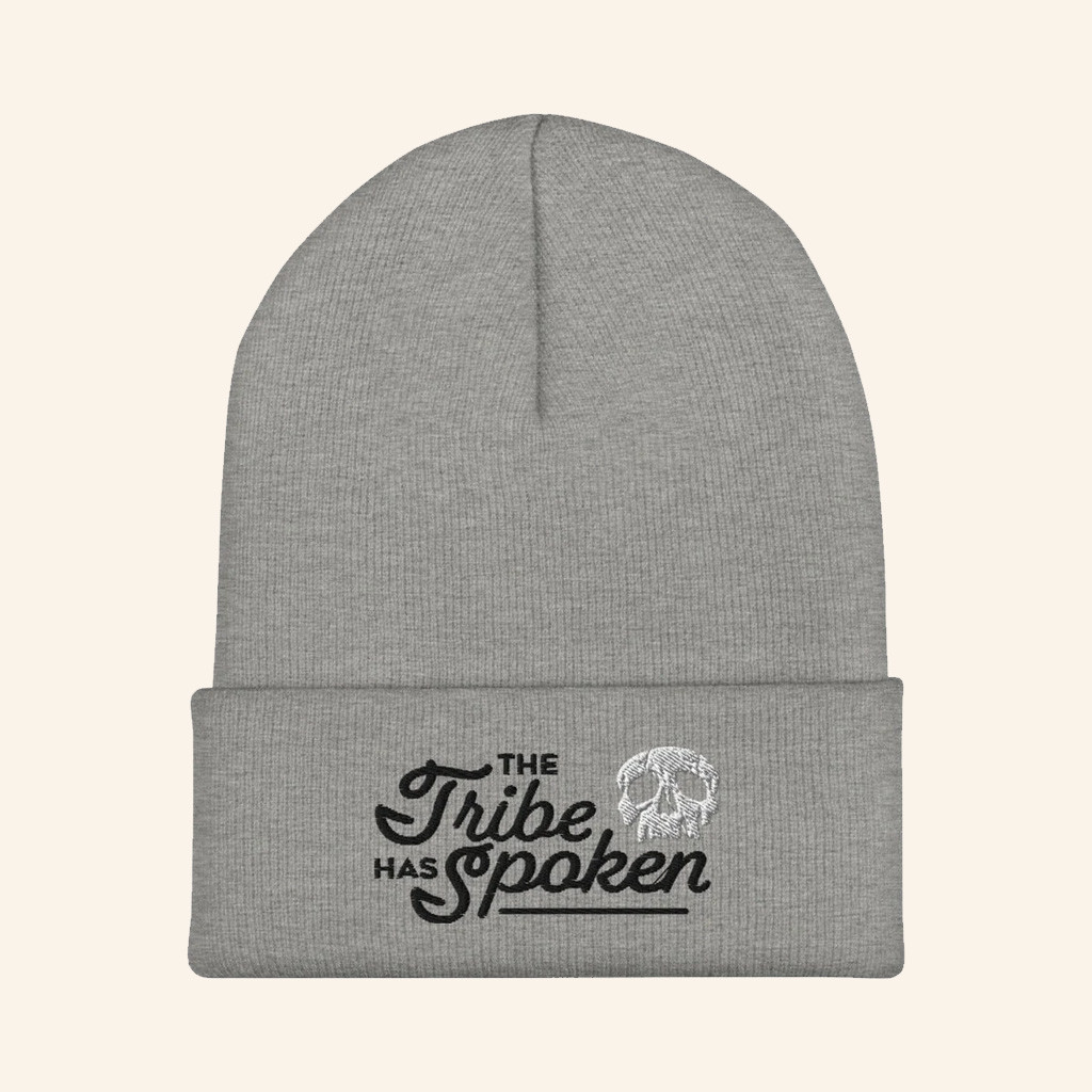 Survivor Merch The Tribe Has Spoken Embroidered Beanie Good Gifts For Husband