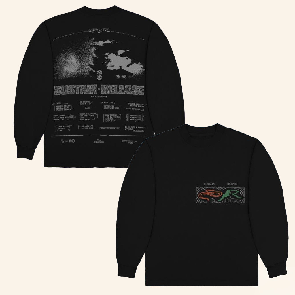 Sustain Release Merch Year Eight Long Sleeve Shirt Gifts For Dudes