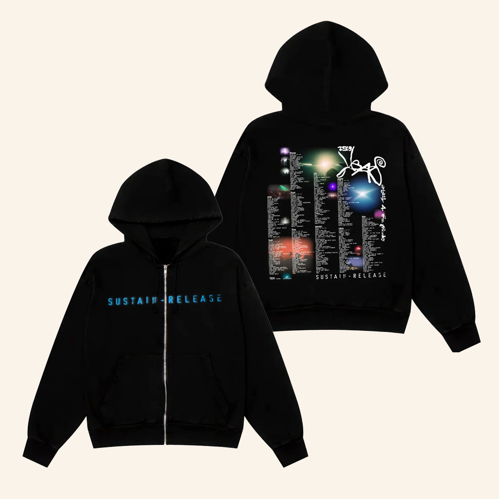 Sustain Release Merch Year Ten Zip Hoodie Gift Ideas For Friends Sustain Release Merch Year Ten Zip Hoodie Gift Ideas For Friends