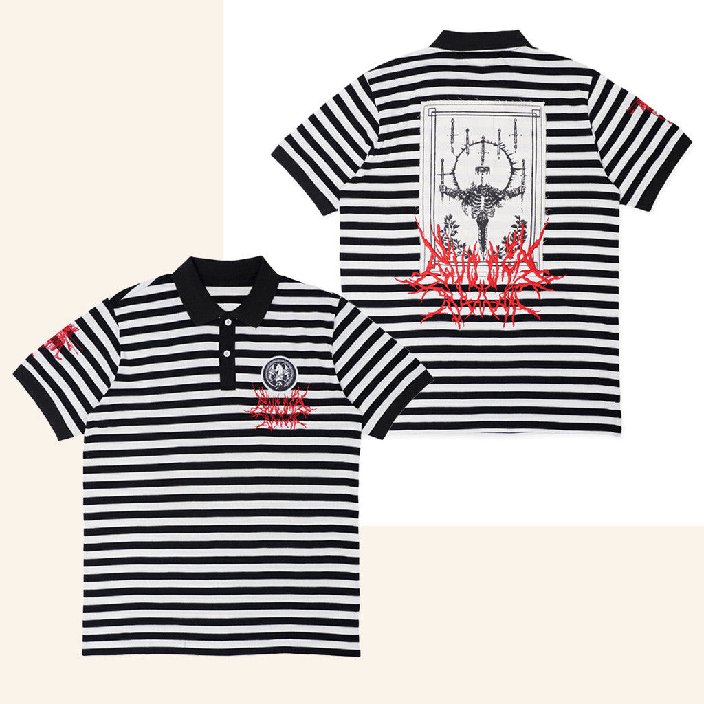 Svdden Death Merch 7 Of Swords Polo Shirt Gifts For Husband Svdden Death Merch 7 Of Swords Polo Shirt Gifts For Husband