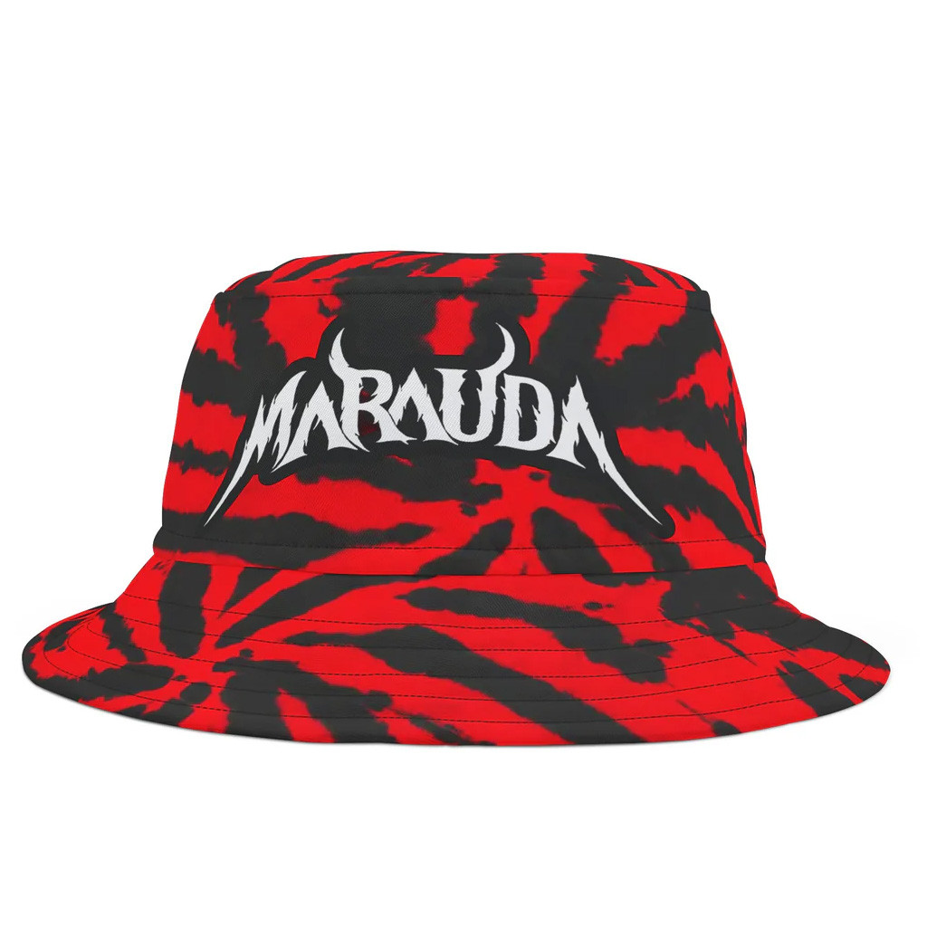 SVDDEN DEATH Merch Marauda And Svdden Death Red Black Tie Dye Bucket Hat Gifts For Music Lovers SVDDEN DEATH Merch Marauda And Svdden Death Red Black Tie Dye Bucket Hat Gifts For Music Lovers