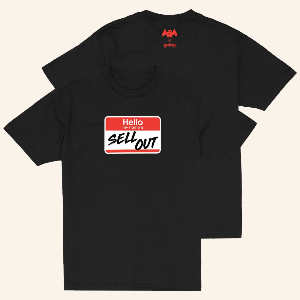 Svdden Death Merch Sell Out Black T-Shirt Presents For Music Lovers