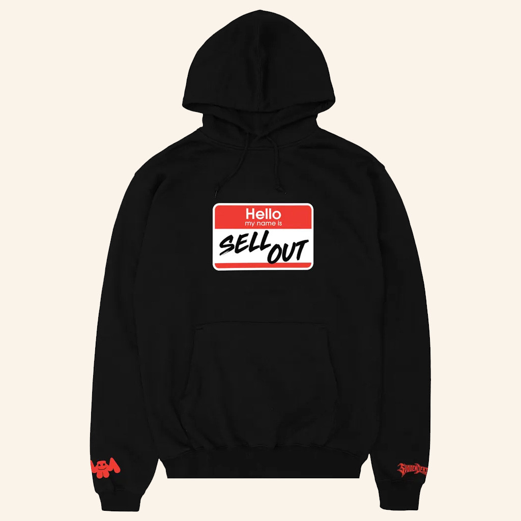 Svdden Death Merch Sell Out Hoodie Unique Gifts For Music Lovers