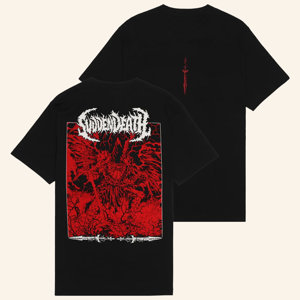 Svdden Death Merch Sorcerer Black T-Shirt Unique Gifts For Music Lovers