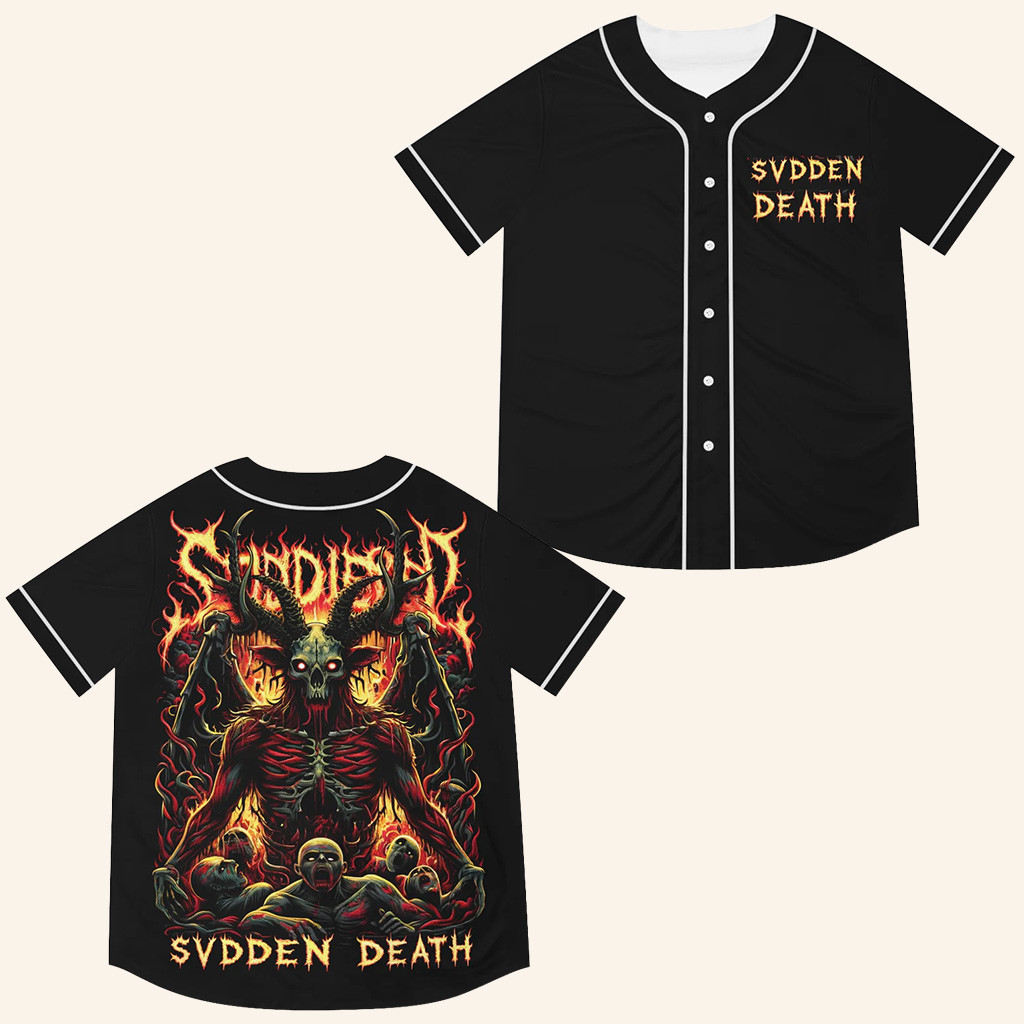 SVDDEN DEATH Merch Svdden Death EDM Rave Jersey Christmas Presents For DJ Fan