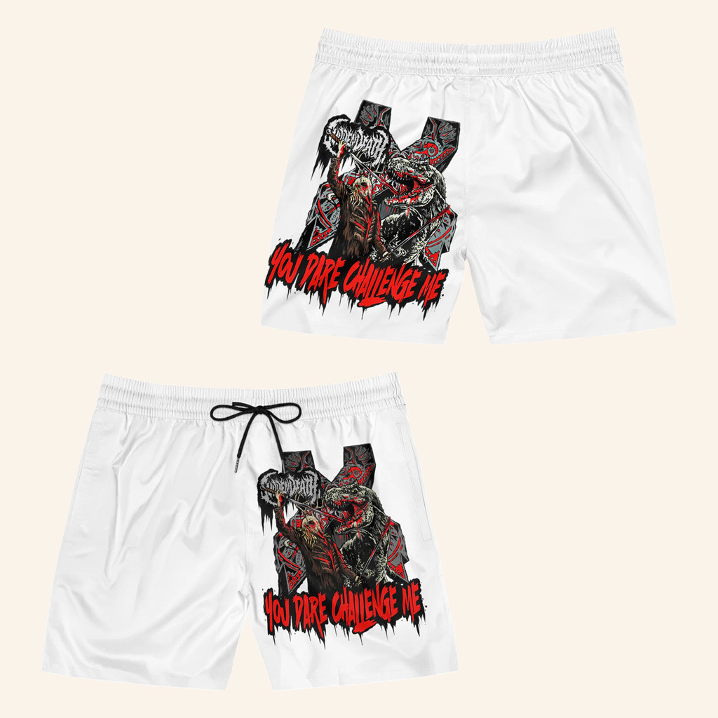 SVDDEN DEATH Merch Svdden Death Excison Shorts You Dare Challenge Me Shorts Gifts For Son SVDDEN DEATH Merch Svdden Death Excison Shorts You Dare Challenge Me Shorts Gifts For Son