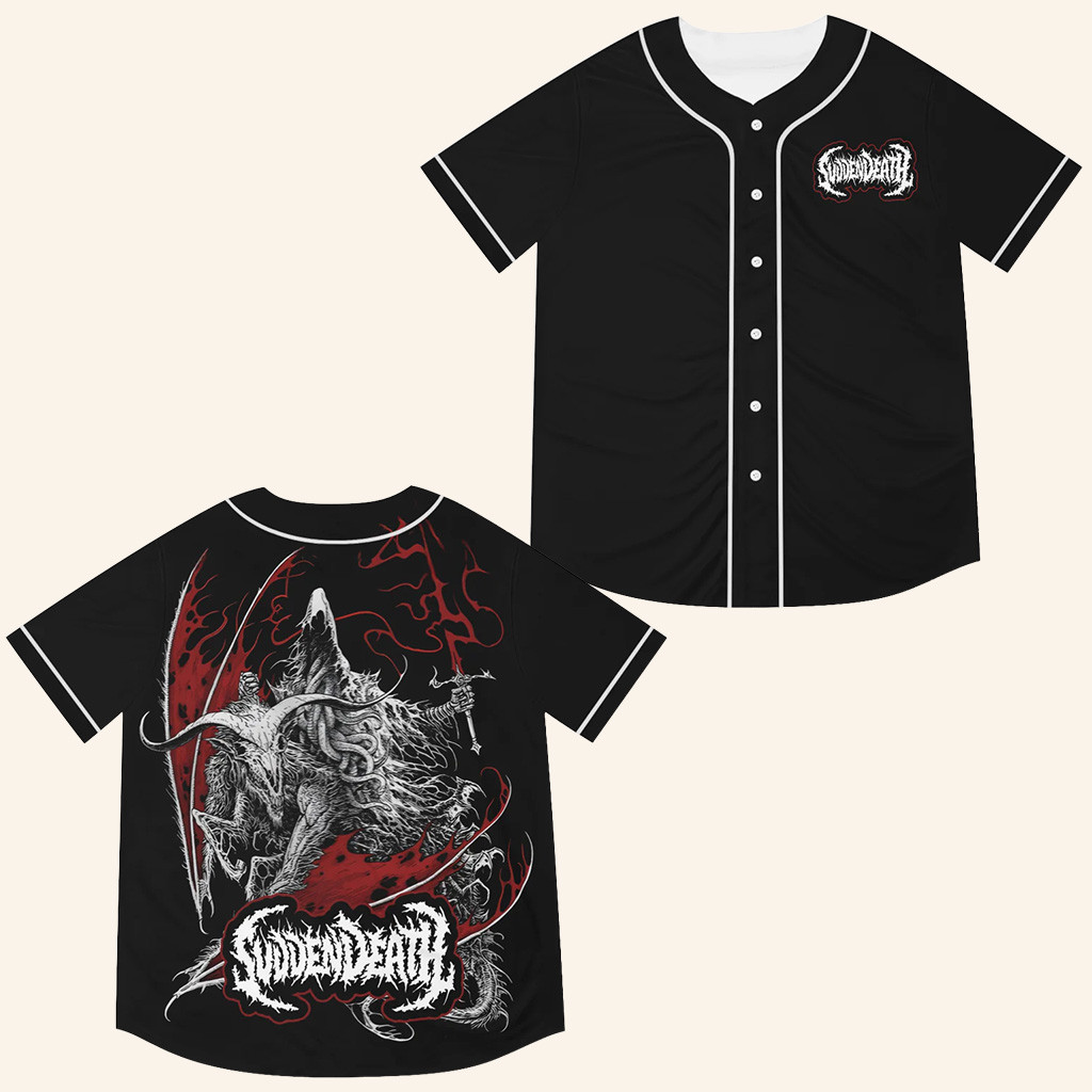 SVDDEN DEATH Merch Svdden Death Jersey EDC Las Vegas Lost Lands Merch Dad Christmas Gifts