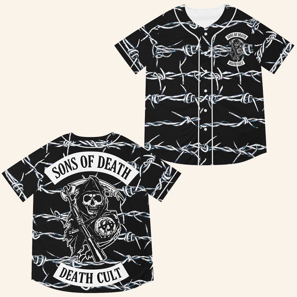 SVDDEN DEATH Merch Svdden Death Jersey Sons of Death Jersey Christmas Gifts For Guys