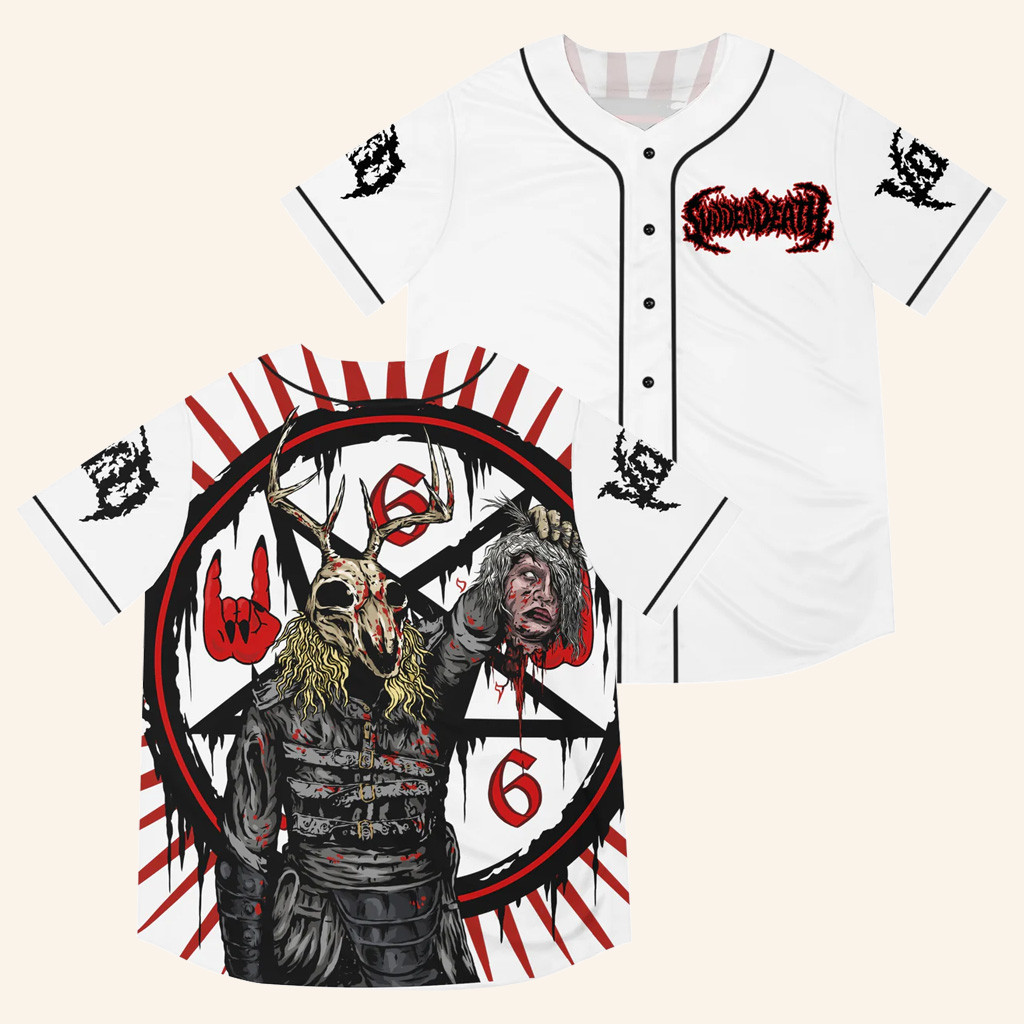 SVDDEN DEATH Merch Svdden Death Jersey VOYD Jersey Gift Ideas For Music Lovers