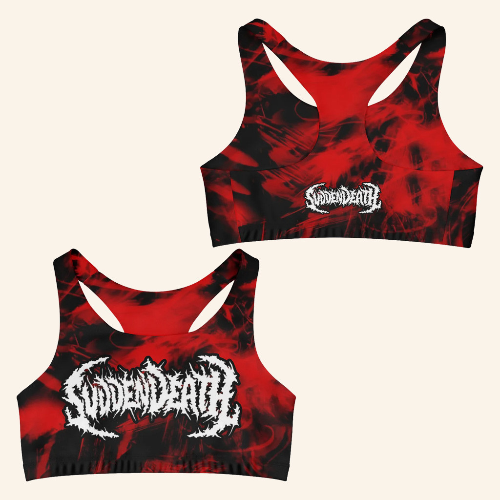 SVDDEN DEATH Merch Svdden Death Sports Bra Christmas Gift Ideas For Her