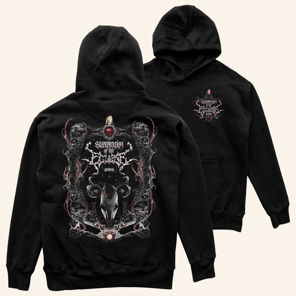 Svdden Death Merch The Summoning 23 Flier Black Hoodie Gifts For DJ Lovers