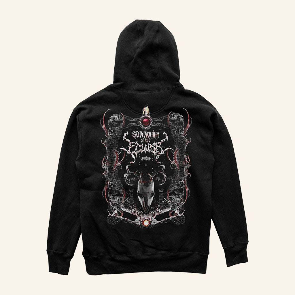 Svdden Death Merch The Summoning Flier Black Hoodie Gifts For Fans