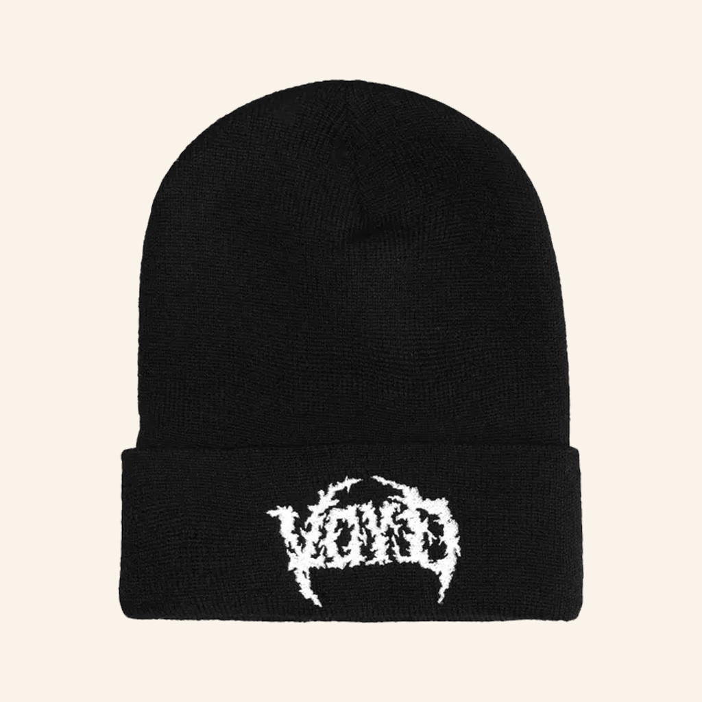 Svdden Death Merch VOYD Black Beanie Gifts Ideas For Boyfriend