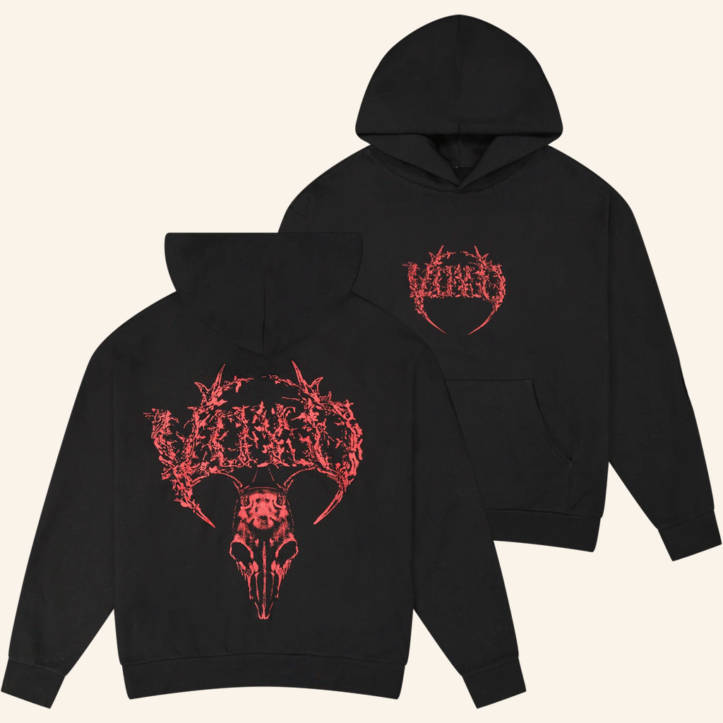 Svdden Death Merch VOYD Black Hoodie Gift Ideas For Music Lovers