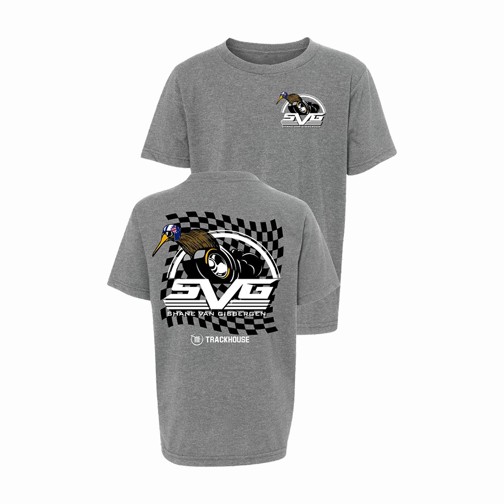 SVG Kiwi Racing T-Shirt Trackhouse Racing Shane Clothes Van Gisbergen Lovers